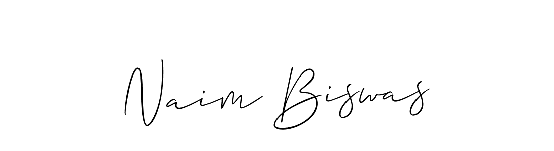 It looks lik you need a new signature style for name Naim Biswas. Design unique handwritten (Allison_Script) signature with our free signature maker in just a few clicks. Naim Biswas signature style 2 images and pictures png