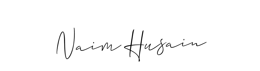 This is the best signature style for the Naim Husain name. Also you like these signature font (Allison_Script). Mix name signature. Naim Husain signature style 2 images and pictures png