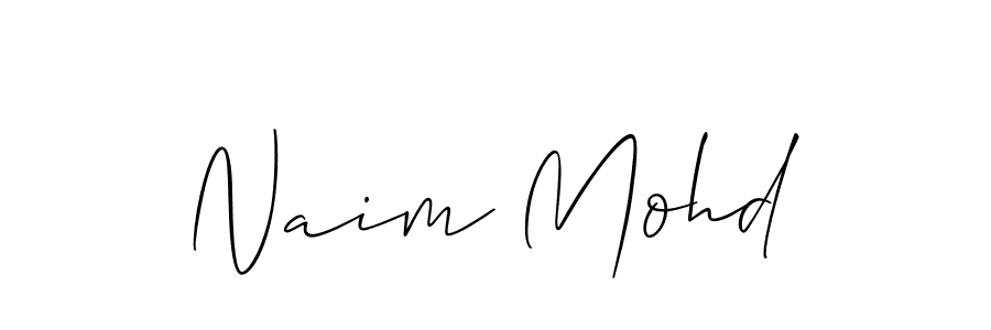 You can use this online signature creator to create a handwritten signature for the name Naim Mohd. This is the best online autograph maker. Naim Mohd signature style 2 images and pictures png