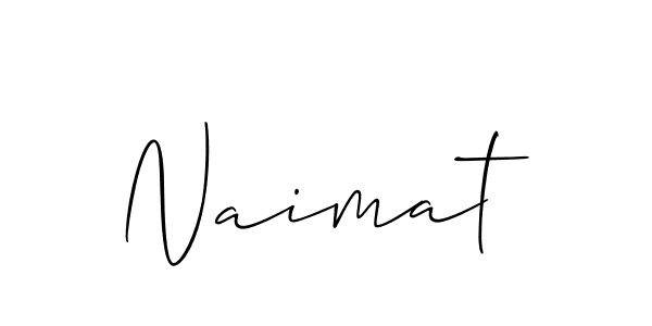 Once you've used our free online signature maker to create your best signature Allison_Script style, it's time to enjoy all of the benefits that Naimat name signing documents. Naimat signature style 2 images and pictures png