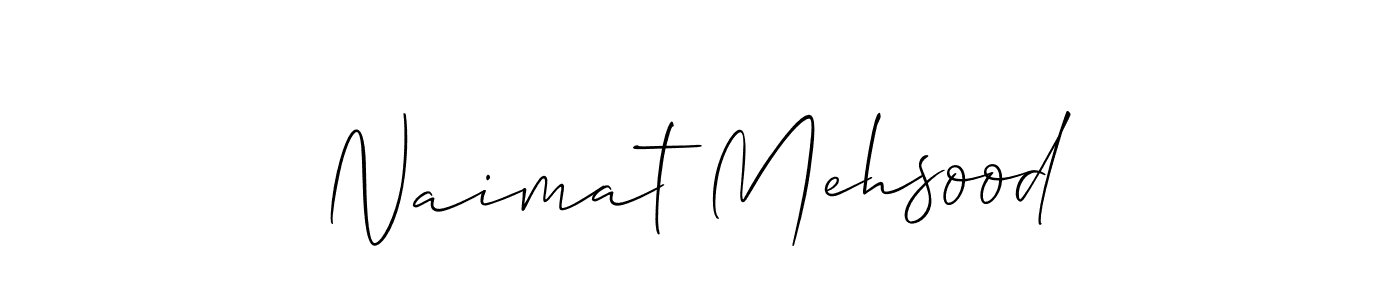 You can use this online signature creator to create a handwritten signature for the name Naimat Mehsood. This is the best online autograph maker. Naimat Mehsood signature style 2 images and pictures png