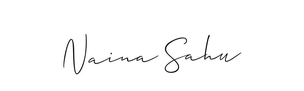 You can use this online signature creator to create a handwritten signature for the name Naina Sahu. This is the best online autograph maker. Naina Sahu signature style 2 images and pictures png