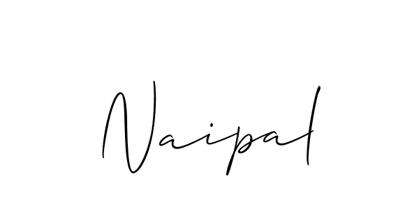 You should practise on your own different ways (Allison_Script) to write your name (Naipal) in signature. don't let someone else do it for you. Naipal signature style 2 images and pictures png