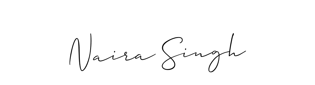 Best and Professional Signature Style for Naira Singh. Allison_Script Best Signature Style Collection. Naira Singh signature style 2 images and pictures png