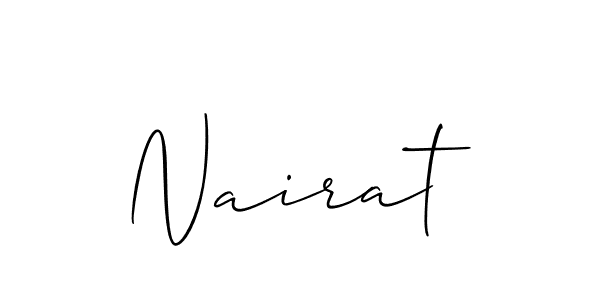 Also You can easily find your signature by using the search form. We will create Nairat name handwritten signature images for you free of cost using Allison_Script sign style. Nairat signature style 2 images and pictures png