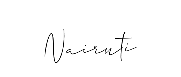 Here are the top 10 professional signature styles for the name Nairuti. These are the best autograph styles you can use for your name. Nairuti signature style 2 images and pictures png