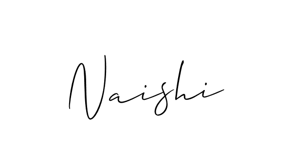 Once you've used our free online signature maker to create your best signature Allison_Script style, it's time to enjoy all of the benefits that Naishi name signing documents. Naishi signature style 2 images and pictures png