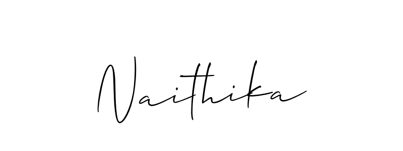 Once you've used our free online signature maker to create your best signature Allison_Script style, it's time to enjoy all of the benefits that Naithika name signing documents. Naithika signature style 2 images and pictures png