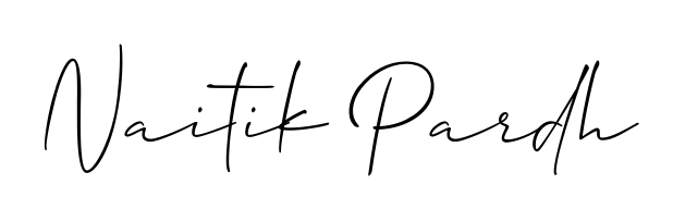Master the art of signing with Naitik Pardh written in fluent Allison_Script script. A great template to practice and refine your handwriting. Naitik Pardh signature style 2 images and pictures png