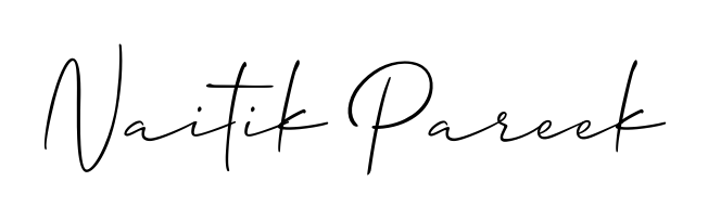 Create a beautiful signature design for name Naitik Pareek. With this signature (Allison_Script) fonts, you can make a handwritten signature for free. Naitik Pareek signature style 2 images and pictures png