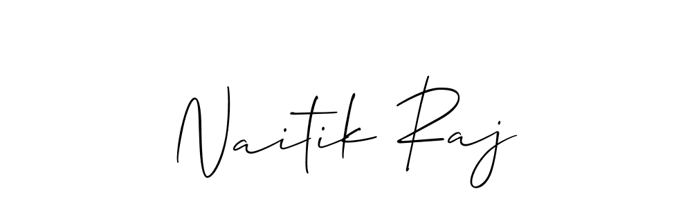 Once you've used our free online signature maker to create your best signature Allison_Script style, it's time to enjoy all of the benefits that Naitik Raj name signing documents. Naitik Raj signature style 2 images and pictures png
