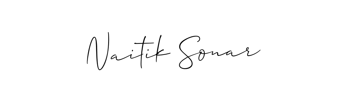 You can use this online signature creator to create a handwritten signature for the name Naitik Sonar. This is the best online autograph maker. Naitik Sonar signature style 2 images and pictures png