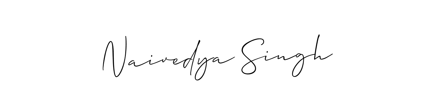 Once you've used our free online signature maker to create your best signature Allison_Script style, it's time to enjoy all of the benefits that Naivedya Singh name signing documents. Naivedya Singh signature style 2 images and pictures png