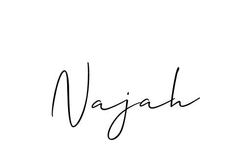 Here are the top 10 professional signature styles for the name Najah. These are the best autograph styles you can use for your name. Najah signature style 2 images and pictures png
