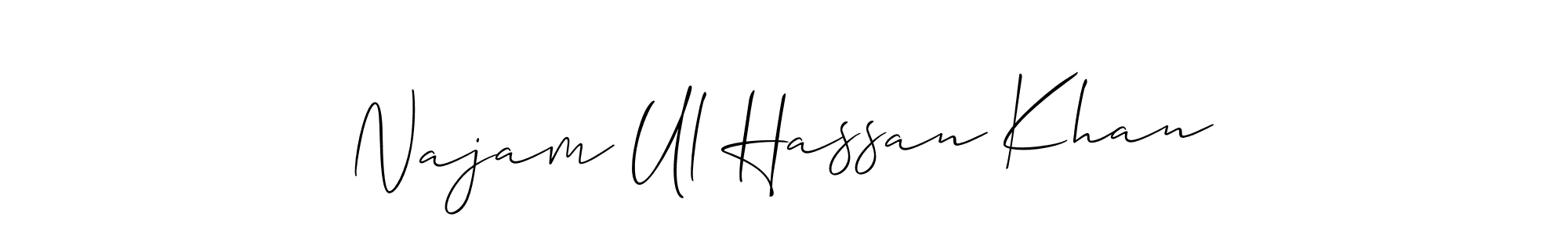 Check out images of Autograph of Najam Ul Hassan Khan name. Actor Najam Ul Hassan Khan Signature Style. Allison_Script is a professional sign style online. Najam Ul Hassan Khan signature style 2 images and pictures png