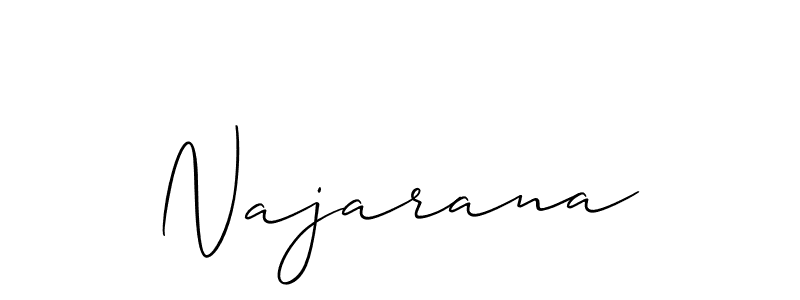 You can use this online signature creator to create a handwritten signature for the name Najarana. This is the best online autograph maker. Najarana signature style 2 images and pictures png