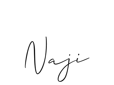 Make a beautiful signature design for name Naji. Use this online signature maker to create a handwritten signature for free. Naji signature style 2 images and pictures png