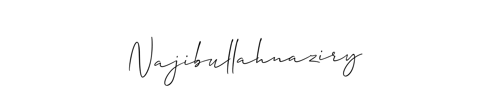 Make a beautiful signature design for name Najibullahnaziry. Use this online signature maker to create a handwritten signature for free. Najibullahnaziry signature style 2 images and pictures png