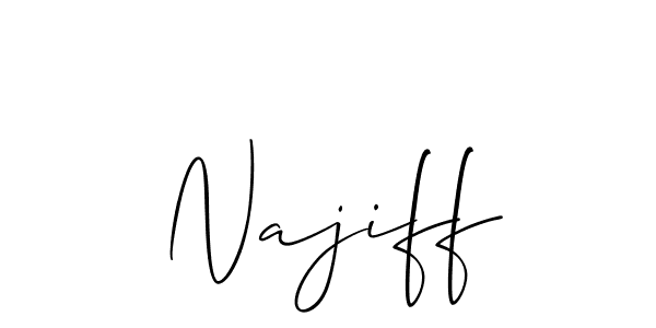 You can use this online signature creator to create a handwritten signature for the name Najiff. This is the best online autograph maker. Najiff signature style 2 images and pictures png