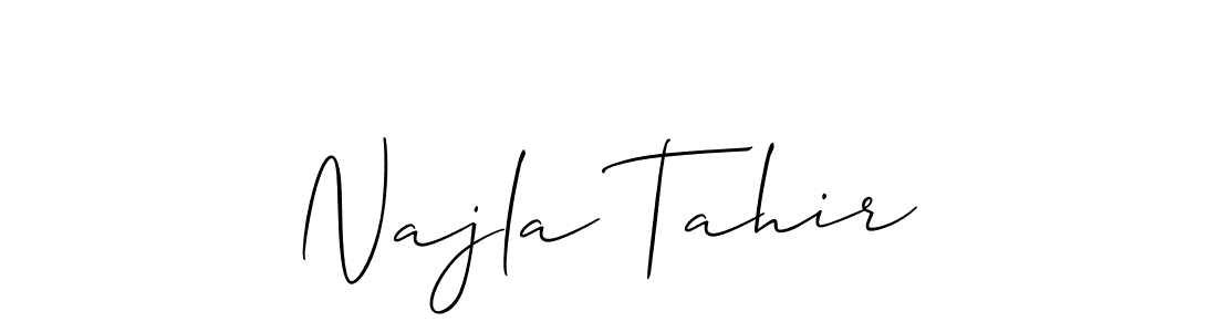 This is the best signature style for the Najla Tahir name. Also you like these signature font (Allison_Script). Mix name signature. Najla Tahir signature style 2 images and pictures png