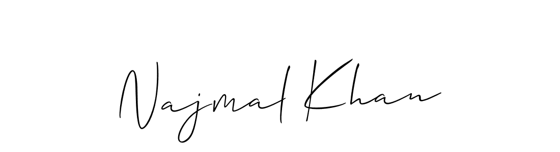 if you are searching for the best signature style for your name Najmal Khan. so please give up your signature search. here we have designed multiple signature styles  using Allison_Script. Najmal Khan signature style 2 images and pictures png