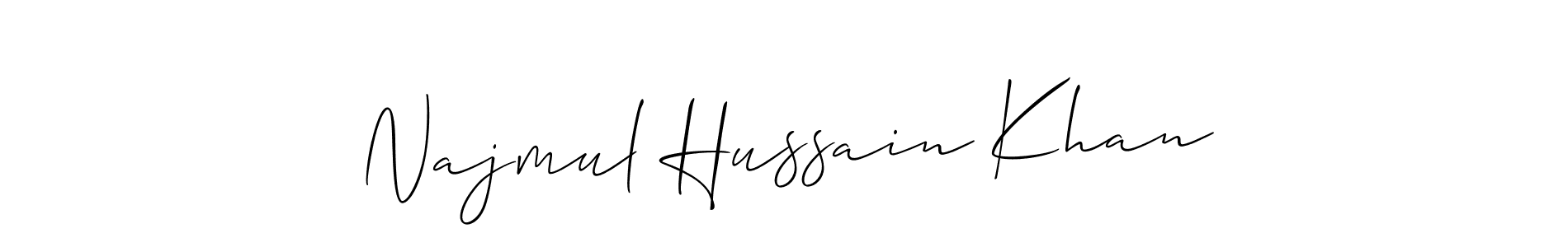Here are the top 10 professional signature styles for the name Najmul Hussain Khan. These are the best autograph styles you can use for your name. Najmul Hussain Khan signature style 2 images and pictures png