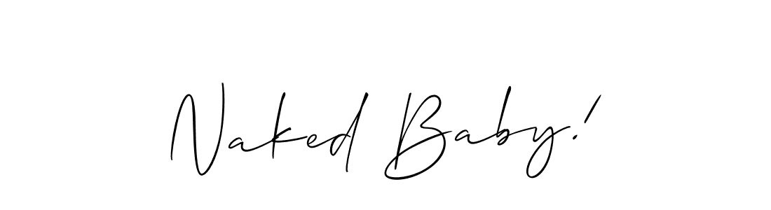 Here are the top 10 professional signature styles for the name Naked Baby!. These are the best autograph styles you can use for your name. Naked Baby! signature style 2 images and pictures png