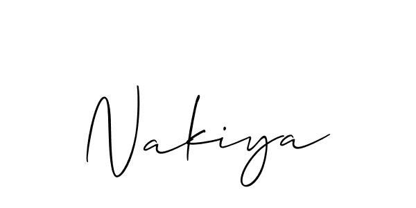 This is the best signature style for the Nakiya name. Also you like these signature font (Allison_Script). Mix name signature. Nakiya signature style 2 images and pictures png