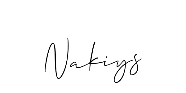 This is the best signature style for the Nakiys name. Also you like these signature font (Allison_Script). Mix name signature. Nakiys signature style 2 images and pictures png