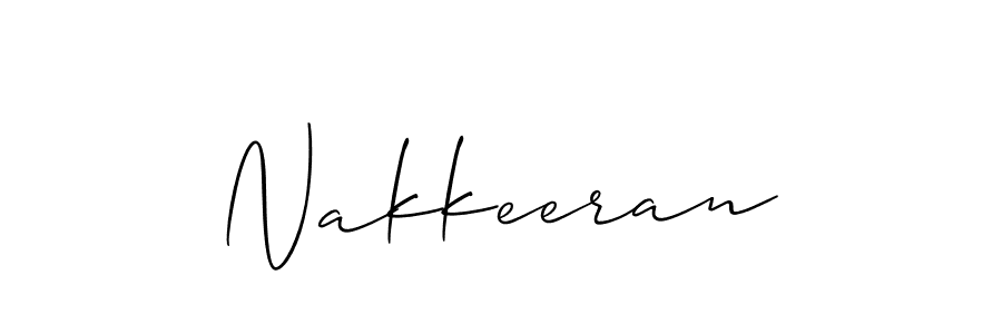 Design your own signature with our free online signature maker. With this signature software, you can create a handwritten (Allison_Script) signature for name Nakkeeran. Nakkeeran signature style 2 images and pictures png
