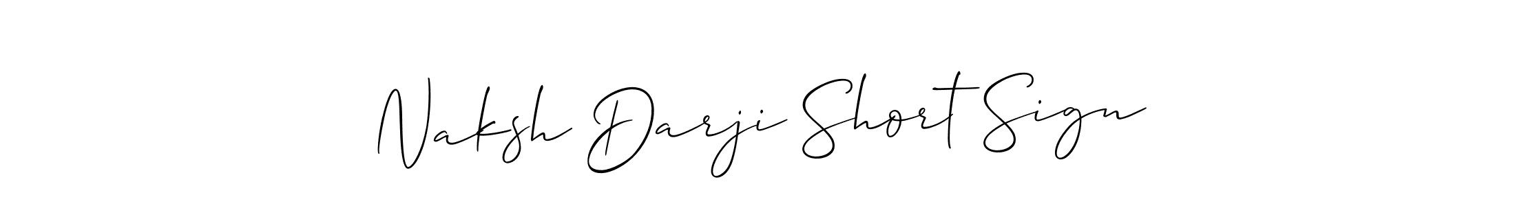 The best way (Allison_Script) to make a short signature is to pick only two or three words in your name. The name Naksh Darji Short Sign include a total of six letters. For converting this name. Naksh Darji Short Sign signature style 2 images and pictures png