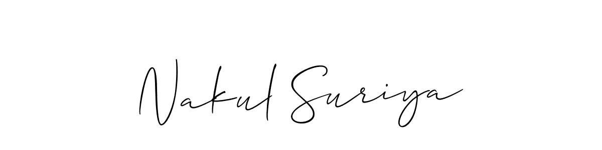 See photos of Nakul Suriya official signature by Spectra . Check more albums & portfolios. Read reviews & check more about Allison_Script font. Nakul Suriya signature style 2 images and pictures png