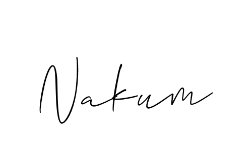 How to Draw Nakum signature style? Allison_Script is a latest design signature styles for name Nakum. Nakum signature style 2 images and pictures png