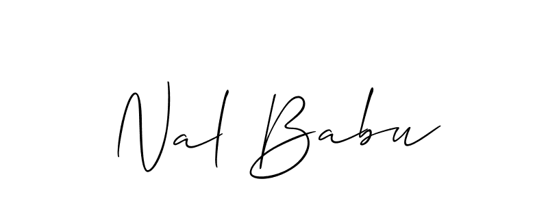 This is the best signature style for the Nal Babu name. Also you like these signature font (Allison_Script). Mix name signature. Nal Babu signature style 2 images and pictures png