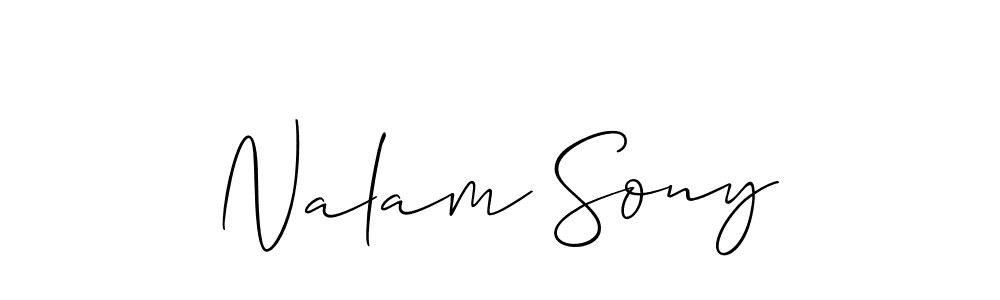 See photos of Nalam Sony official signature by Spectra . Check more albums & portfolios. Read reviews & check more about Allison_Script font. Nalam Sony signature style 2 images and pictures png