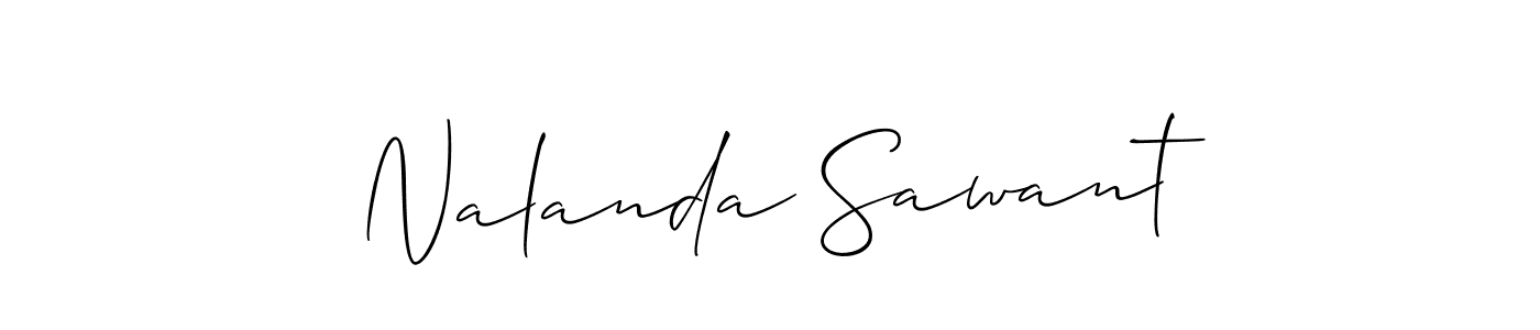 Check out images of Autograph of Nalanda Sawant name. Actor Nalanda Sawant Signature Style. Allison_Script is a professional sign style online. Nalanda Sawant signature style 2 images and pictures png
