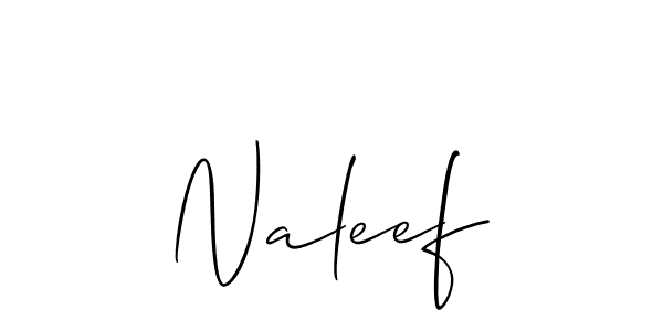 Also You can easily find your signature by using the search form. We will create Naleef name handwritten signature images for you free of cost using Allison_Script sign style. Naleef signature style 2 images and pictures png