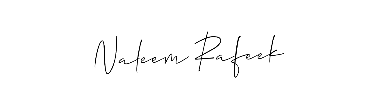 You can use this online signature creator to create a handwritten signature for the name Naleem Rafeek. This is the best online autograph maker. Naleem Rafeek signature style 2 images and pictures png