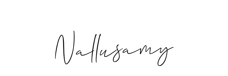 Once you've used our free online signature maker to create your best signature Allison_Script style, it's time to enjoy all of the benefits that Nallusamy name signing documents. Nallusamy signature style 2 images and pictures png