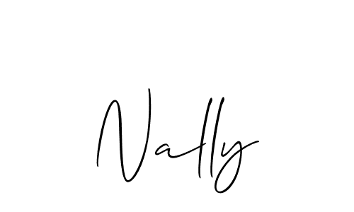 Also You can easily find your signature by using the search form. We will create Nally name handwritten signature images for you free of cost using Allison_Script sign style. Nally signature style 2 images and pictures png