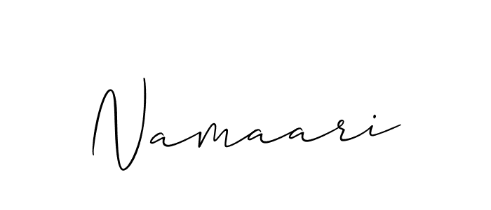 How to Draw Namaari signature style? Allison_Script is a latest design signature styles for name Namaari. Namaari signature style 2 images and pictures png