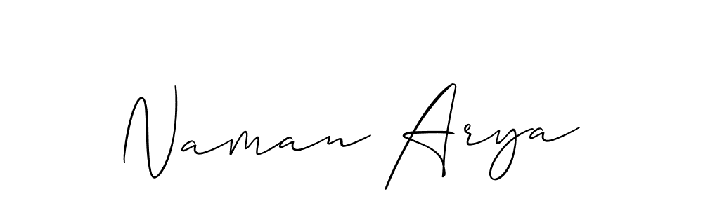 Similarly Allison_Script is the best handwritten signature design. Signature creator online .You can use it as an online autograph creator for name Naman Arya. Naman Arya signature style 2 images and pictures png