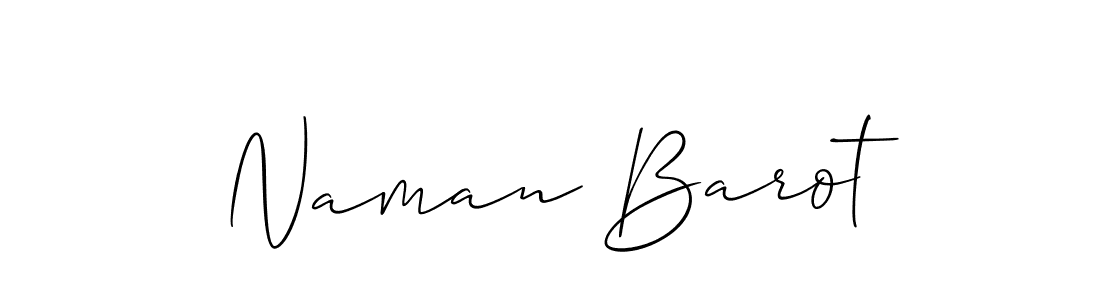 Make a short Naman Barot signature style. Manage your documents anywhere anytime using Allison_Script. Create and add eSignatures, submit forms, share and send files easily. Naman Barot signature style 2 images and pictures png