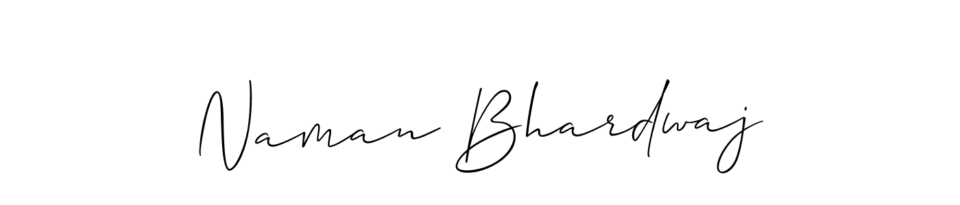 Best and Professional Signature Style for Naman Bhardwaj. Allison_Script Best Signature Style Collection. Naman Bhardwaj signature style 2 images and pictures png