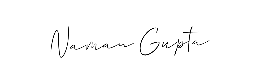 Also You can easily find your signature by using the search form. We will create Naman Gupta name handwritten signature images for you free of cost using Allison_Script sign style. Naman Gupta signature style 2 images and pictures png