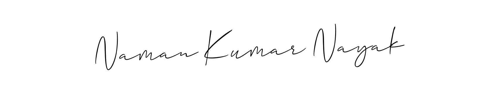 How to Draw Naman Kumar Nayak signature style? Allison_Script is a latest design signature styles for name Naman Kumar Nayak. Naman Kumar Nayak signature style 2 images and pictures png