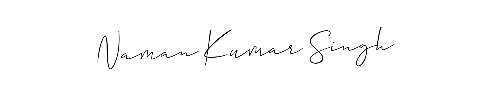 Check out images of Autograph of Naman Kumar Singh name. Actor Naman Kumar Singh Signature Style. Allison_Script is a professional sign style online. Naman Kumar Singh signature style 2 images and pictures png
