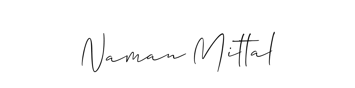 if you are searching for the best signature style for your name Naman Mittal. so please give up your signature search. here we have designed multiple signature styles  using Allison_Script. Naman Mittal signature style 2 images and pictures png