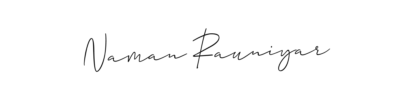 Best and Professional Signature Style for Naman Rauniyar. Allison_Script Best Signature Style Collection. Naman Rauniyar signature style 2 images and pictures png