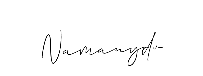 Make a beautiful signature design for name Namanydv. Use this online signature maker to create a handwritten signature for free. Namanydv signature style 2 images and pictures png